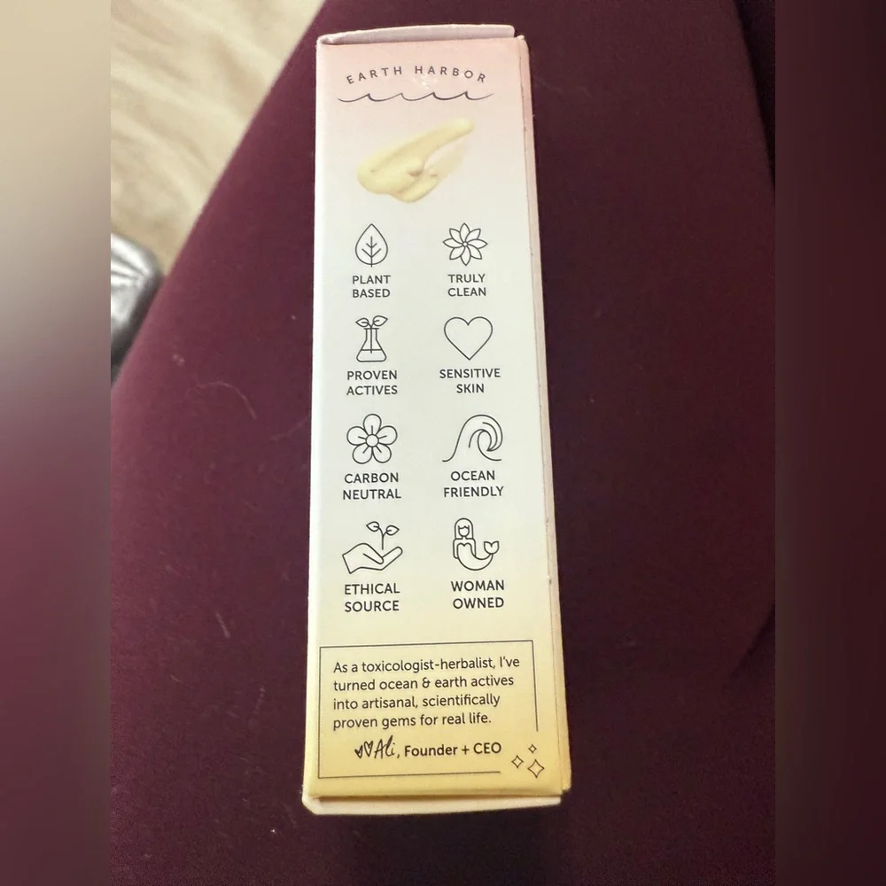 ❤️ 3/$25 EARTH HARBOR NATURALS TREASURE Barrier Boost Glazing Milk